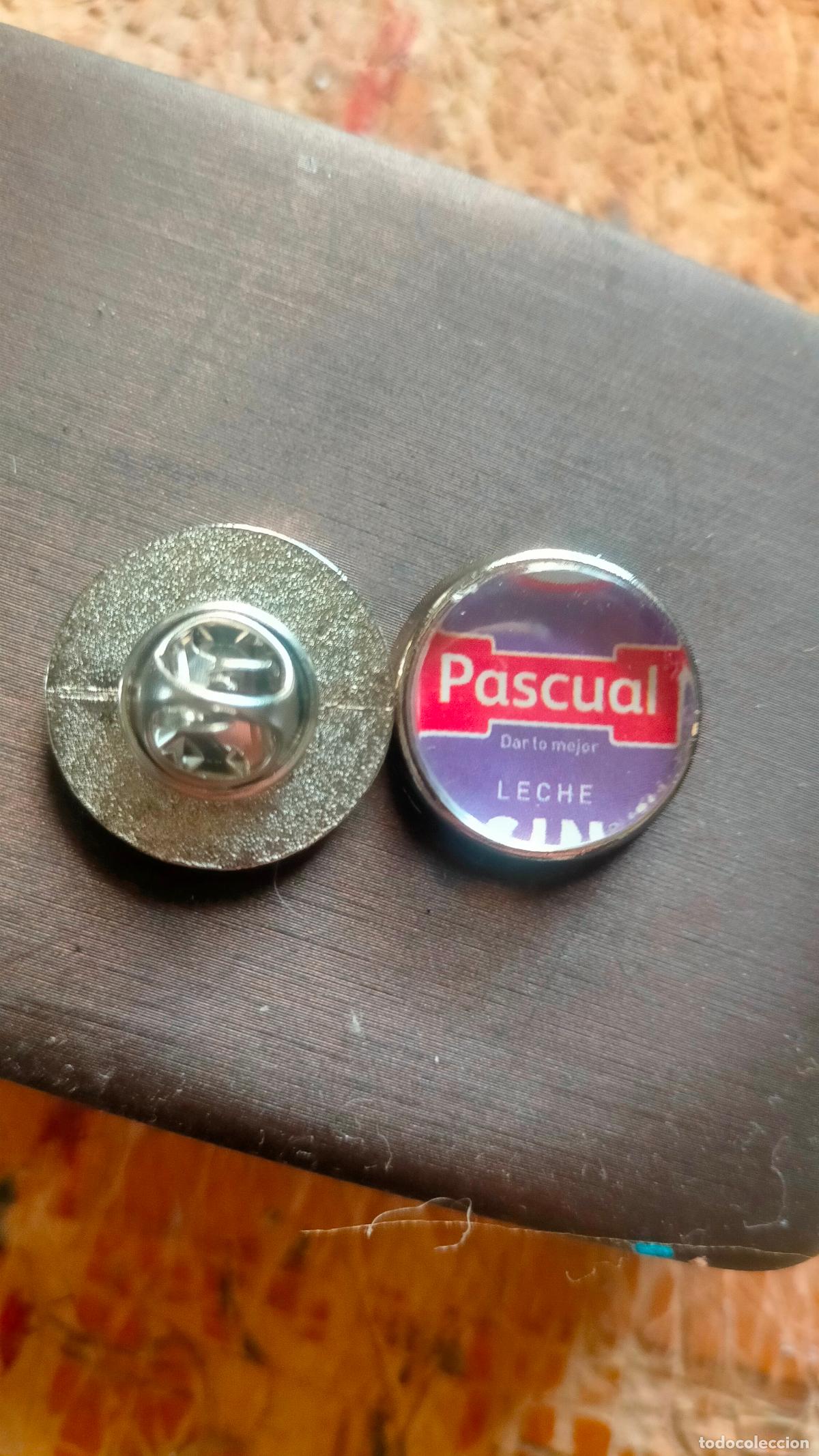 Sammlung von Pins: PIN REDONDO METAL - publicitario lacteos leche pascual