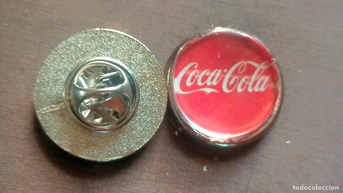 Pins de colecci&oacute;n: PIN REDONDO METAL - publicitario refrescos coca cola