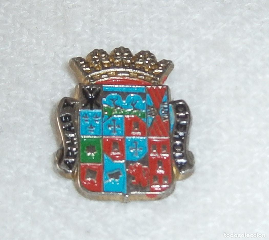 Sammlung von Pins: pin con el escudo armas y ciencias