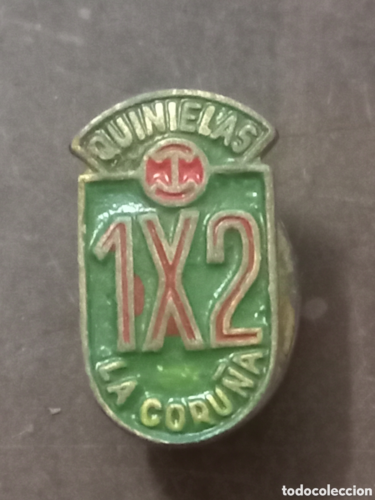 Pins de colecci&oacute;n: Pin ojal Quinielas 1X2 La Coru&ntilde;a