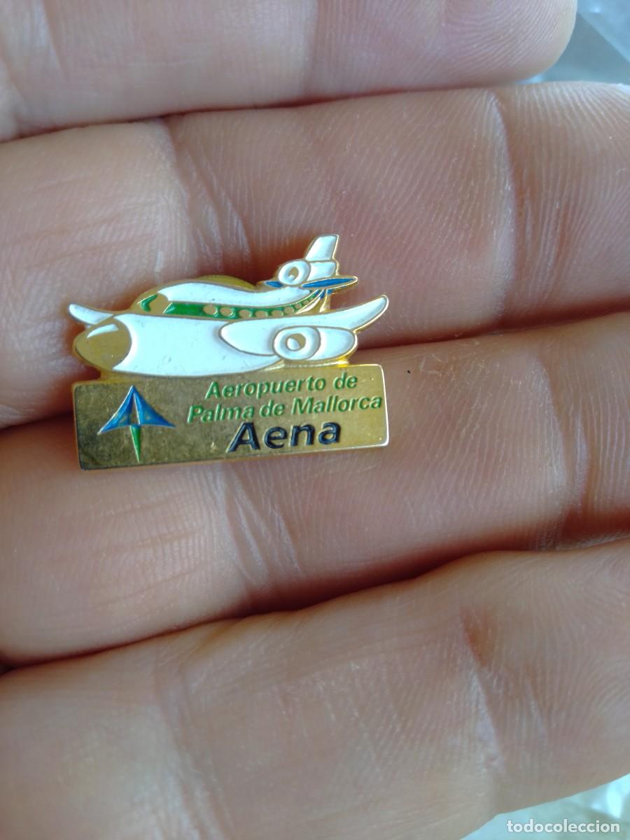 Pins de colecci&oacute;n: PINS AEROLINEAS AVIACI&Oacute;N COMERCIAL AEROPUERTO DE PALMA DE MALLORCA AENA