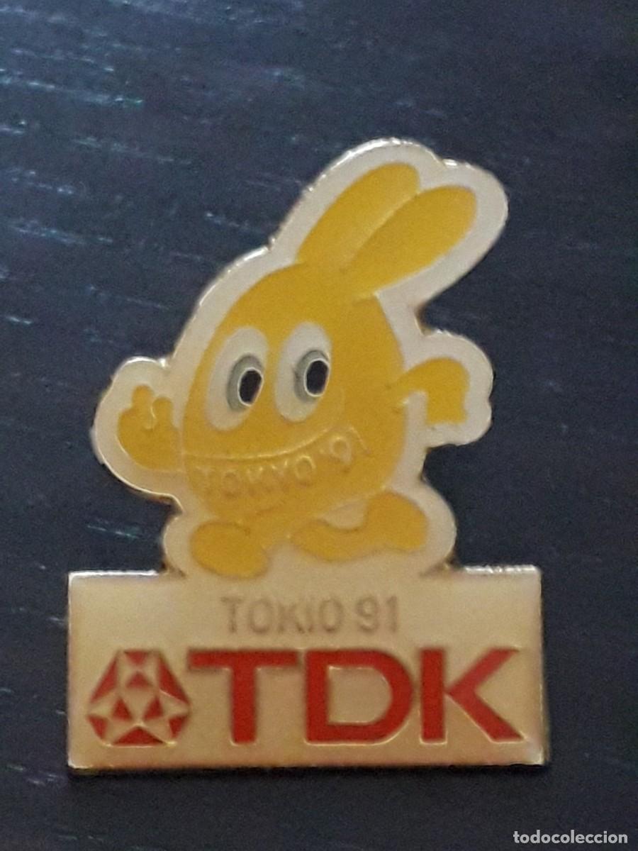 Pins e Spille di collezione: TDK TOKIO &acute;91 1991 TOKYO MUNDIAL ATLETISMO - PIN