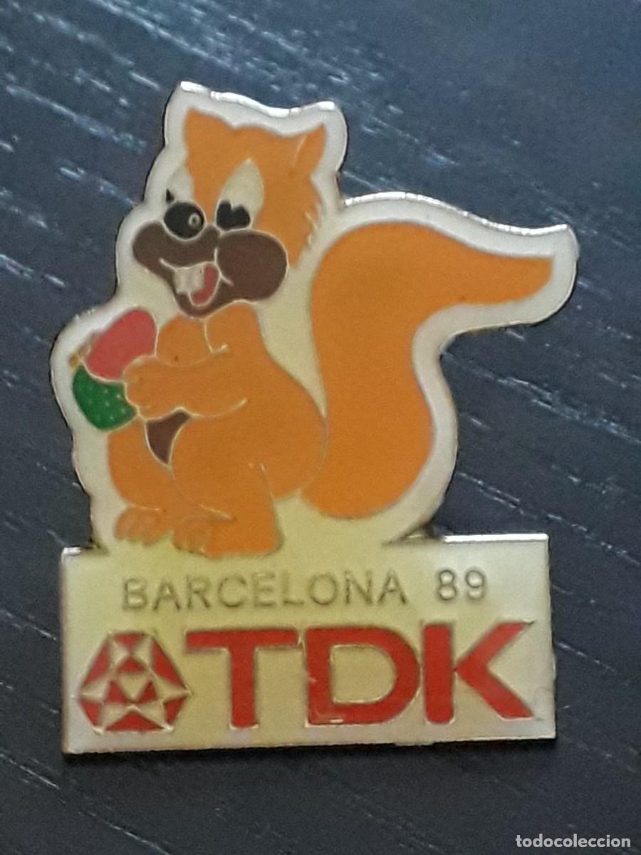 Pins e Spille di collezione: TDK BARCELONA &acute;89 1989 MUNDIAL ATLETISMO - PIN