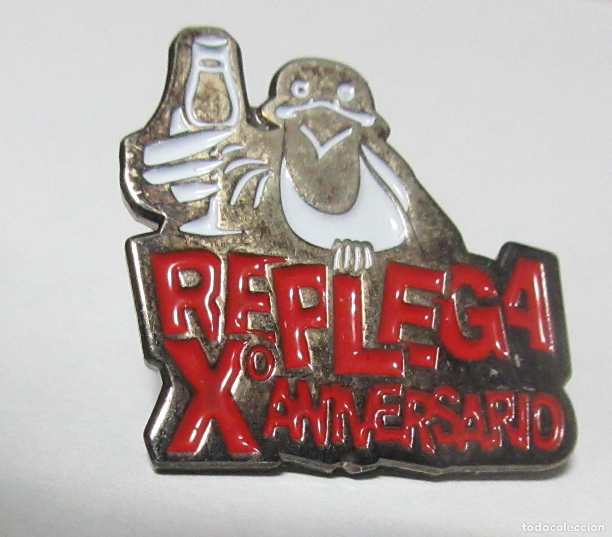 Pins de colecci&oacute;n: Pin's del 10 aniversario de la trobada de Replega en Monzon