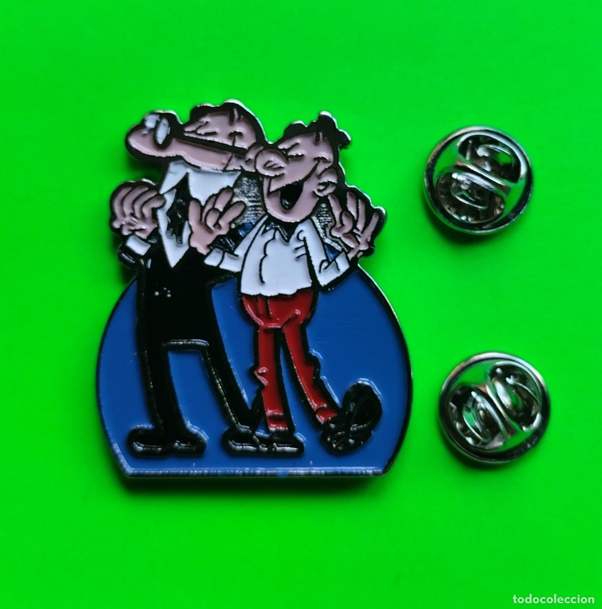 Pins de colecci&oacute;n: PIN - DIBUJOS ANIMADOS - COMIC - MORTADELO Y FILEMON - AZUL - NO OFERTAS