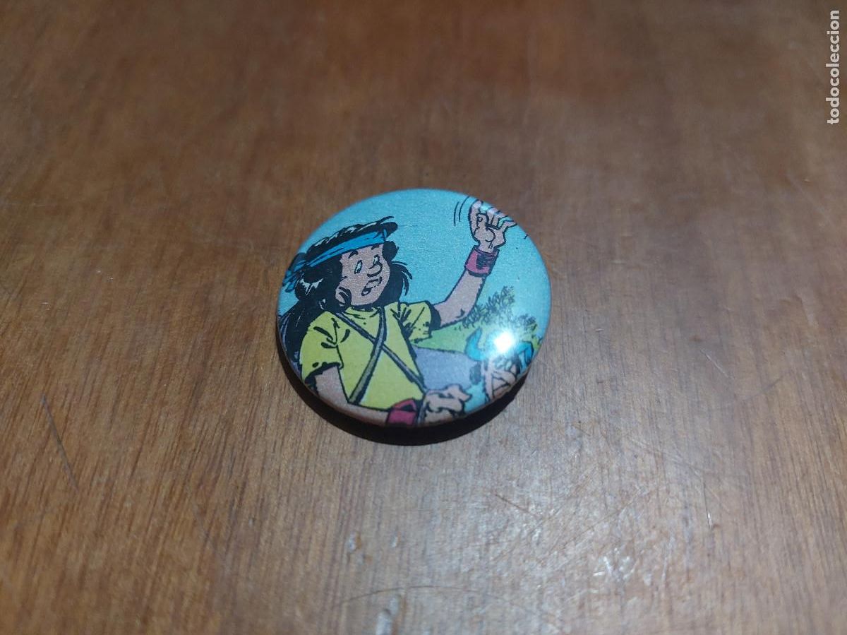 Pins de colecci&oacute;n: COMIC CL&Aacute;SICO. CHAPA. PIN. 31 MM. MET&Aacute;LICA POR DETR&Aacute;S. SIN USO. DIFICIL