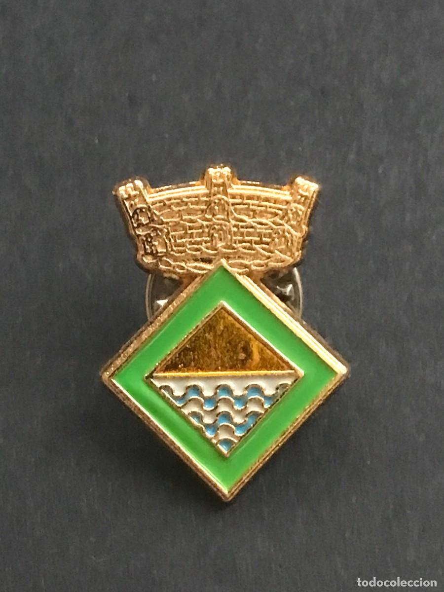 Pin's de collection: PIN PINS - ESCUDO MUNICIPAL - DESCONOCIDO