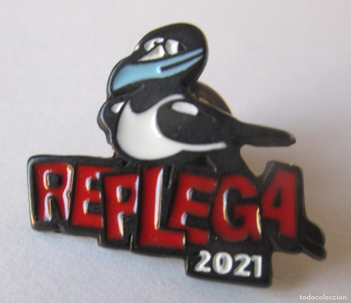 Pins de cole&ccedil;&atilde;o: Pin de la trobada de Replega a&ntilde;o 2.021