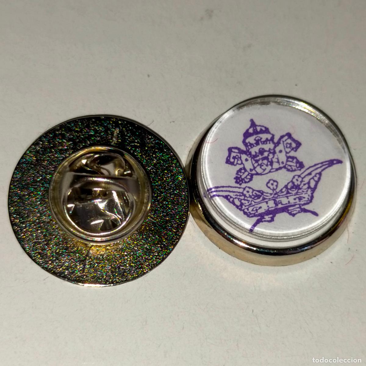Pins e Spille di collezione: pin redondo metal - ESCUDO EMBLEMA COFRADIA HERMANDAD DE LA SEMANA SANTA DE CADIZ