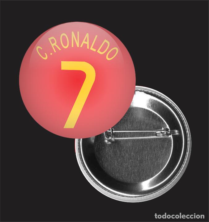 Pins de colecci&oacute;n: CHAPA 32MM, FUTBOL, PORTUGAL, CRISTIANO RONALDO