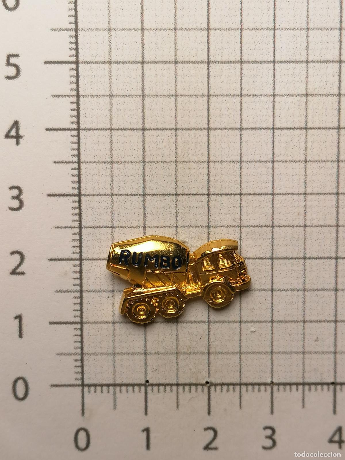 Pins de colecci&oacute;n: PIN CAMION HORMIGONERA RUMBO MAQUINARIA PEGASO