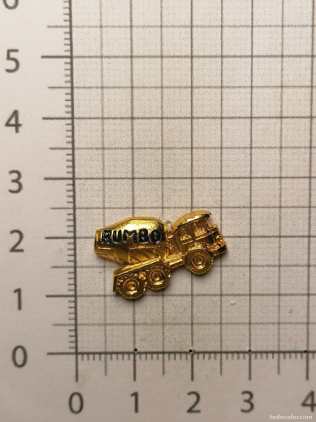 Pins de colecci&oacute;n: PIN CAMION HORMIGONERA RUMBO MAQUINARIA PEGASO