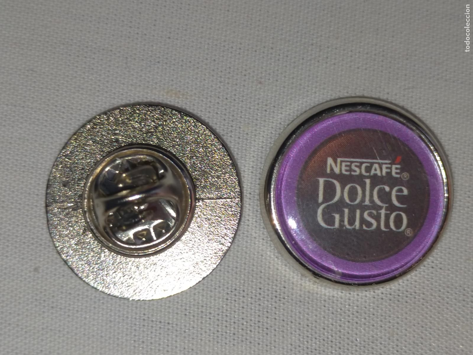 Pins e Spille di collezione: pin redondo metal - Nescaf&eacute; dulce gusto