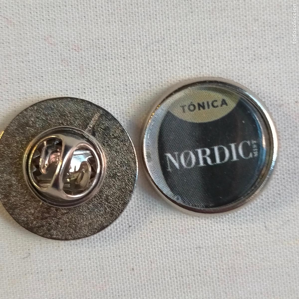 Sammlung von Pins: PIN REDONDO METAL - coleccion publicitarios refrescos t&oacute;nica nordic