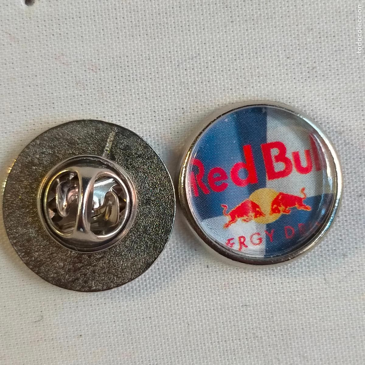 Collection pins: PIN REDONDO METAL - coleccion publicitarios refrescos Red bull