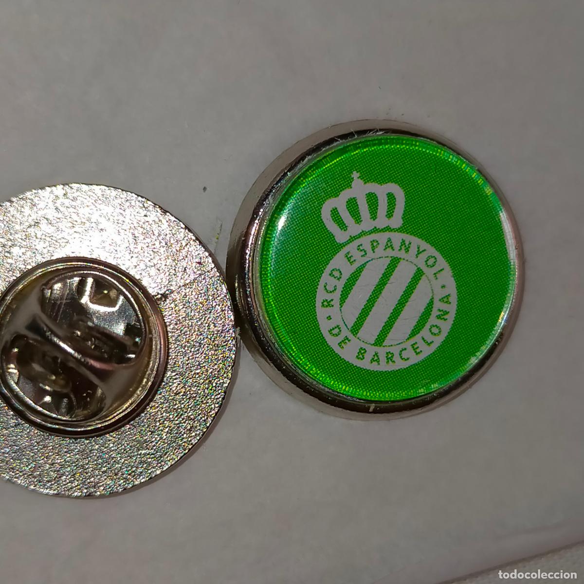 Sammlung von Pins: pin redondo metal - f&uacute;tbol equipo escudo insignia emblema liga espa&ntilde;ola