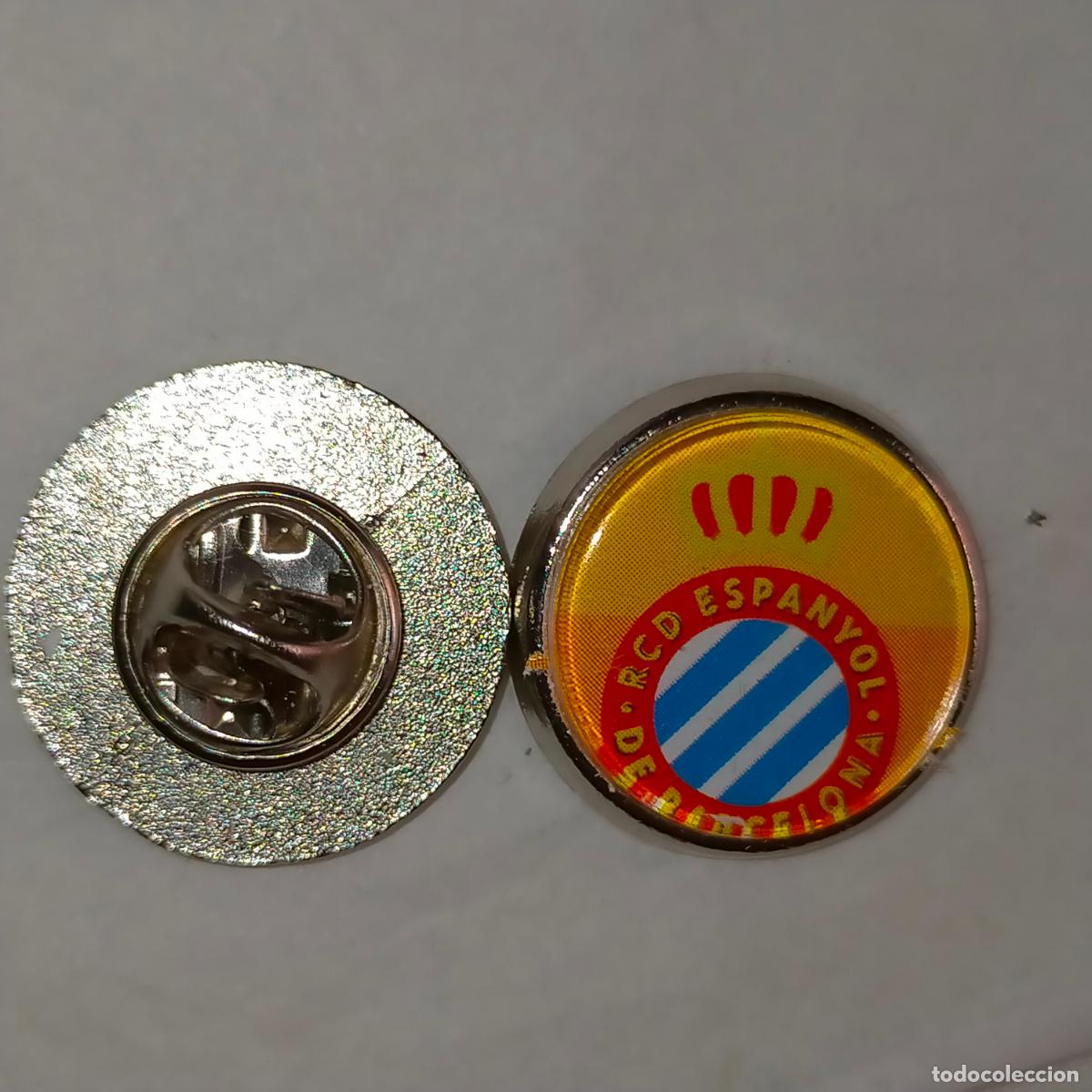Sammlung von Pins: pin redondo metal - f&uacute;tbol equipo escudo insignia emblema liga espa&ntilde;ola