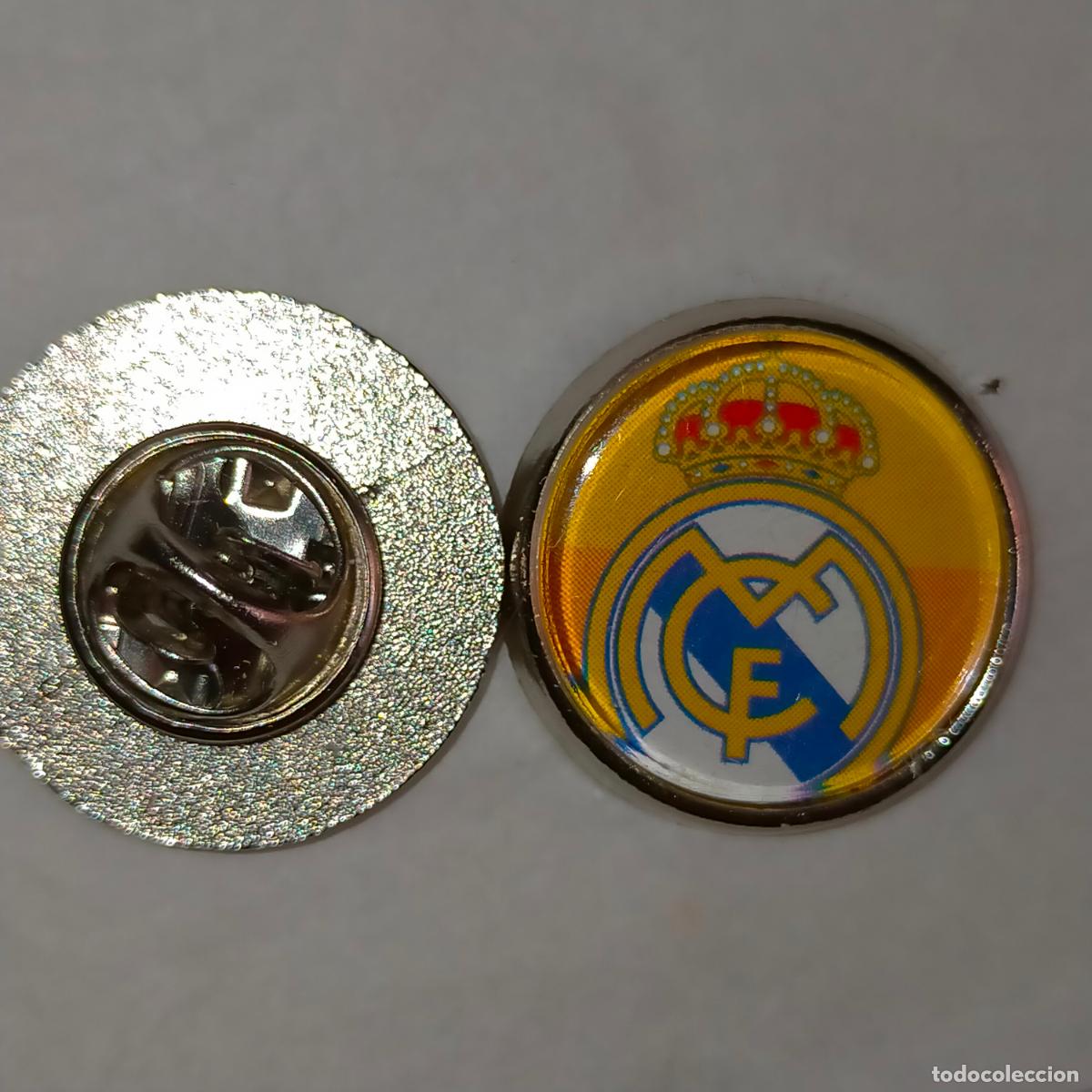 Pins de cole&ccedil;&atilde;o: pin redondo metal - f&uacute;tbol equipo escudo insignia emblema liga espa&ntilde;ola
