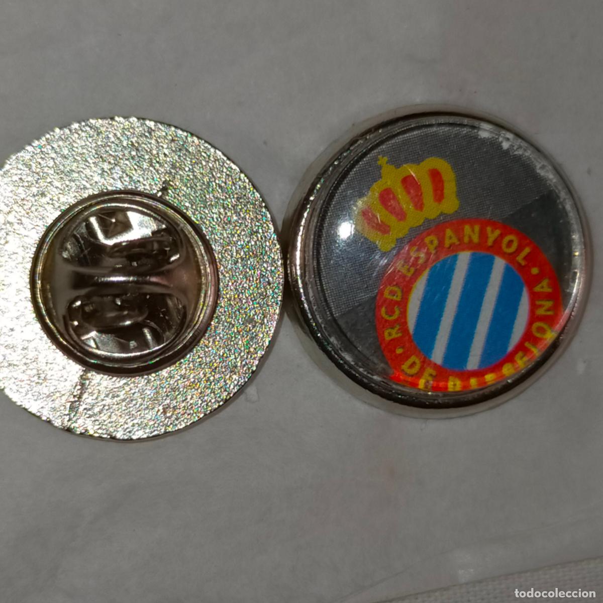 Sammlung von Pins: pin redondo metal - f&uacute;tbol equipo escudo insignia emblema liga espa&ntilde;ola