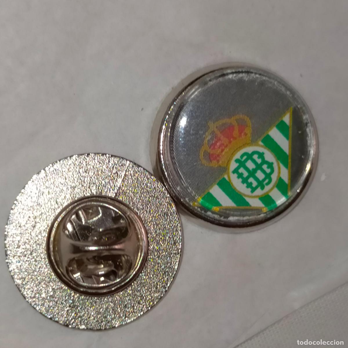 Sammlung von Pins: pin redondo metal - f&uacute;tbol equipo escudo insignia emblema liga espa&ntilde;ola