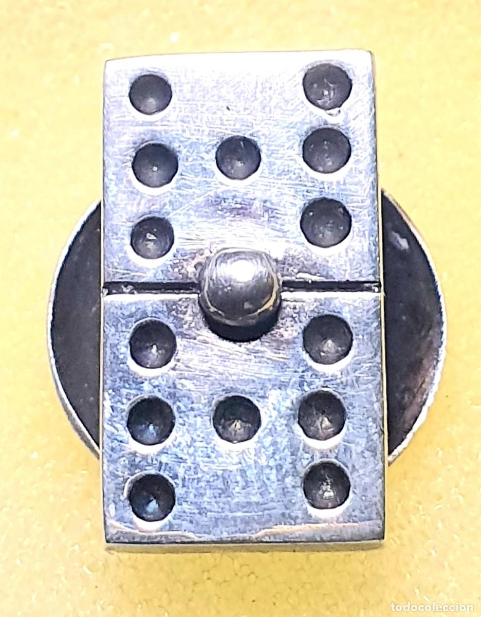 Pins de colecci&oacute;n: FICHA DOMINO DOBLE SIETE *** PIN PARA SOLAPA