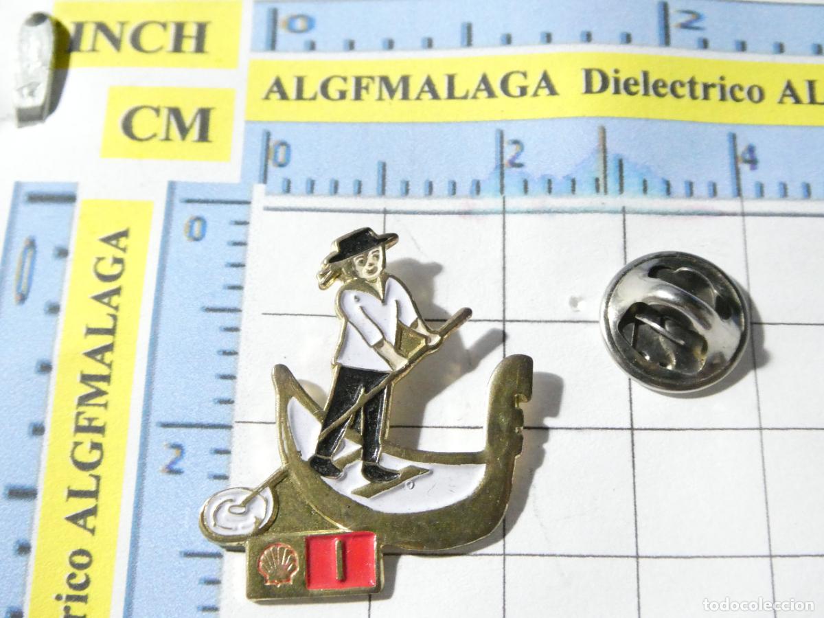 Pins de cole&ccedil;&atilde;o: PIN GASOLINERAS ESTACIONES DE SERVICIO SHELL. ITALIA. GONDOLIERI VENECIA