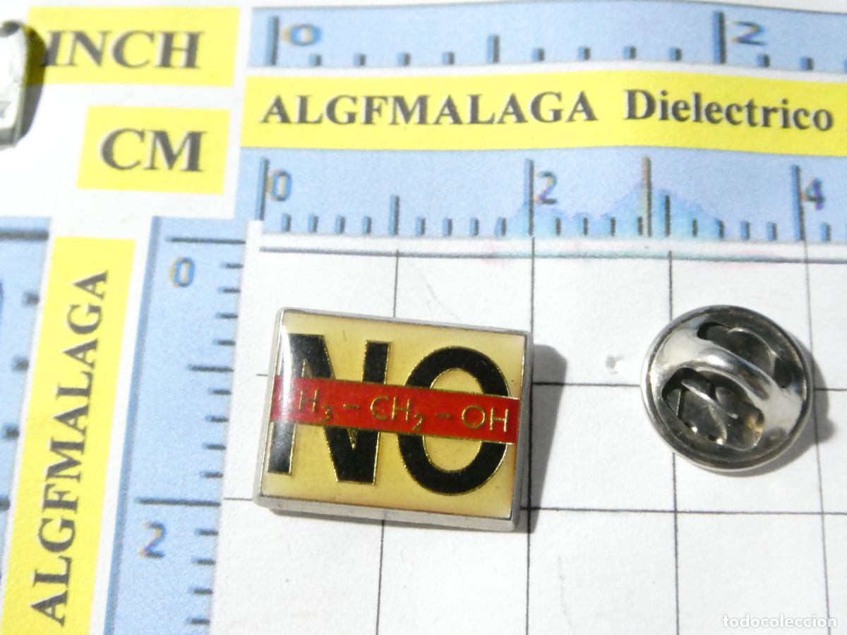 Pins de colecci&oacute;n: PIN NO CH3 CH2 OH ETANOL - Foto 1