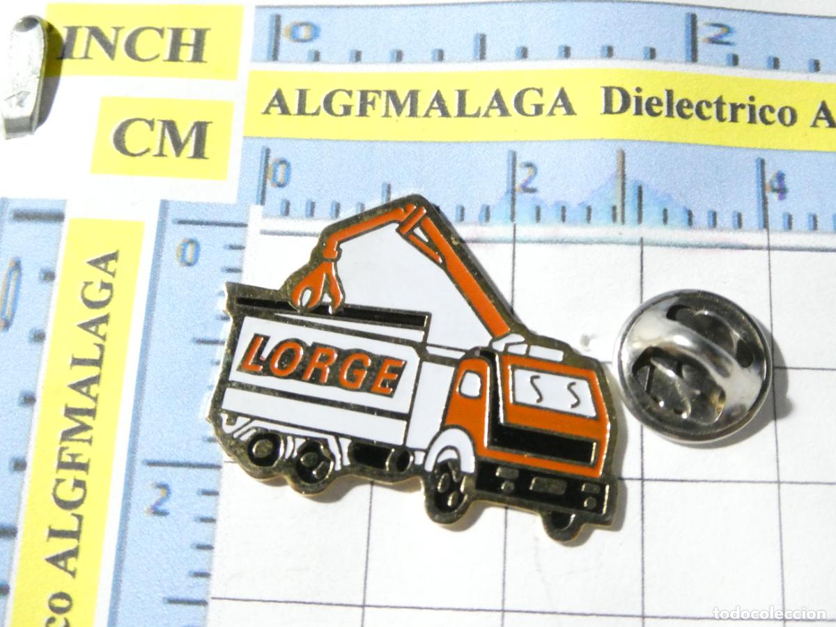 Pins de colecci&oacute;n: PIN CAMI&Oacute;N TRAILER. LORGE - Foto 1