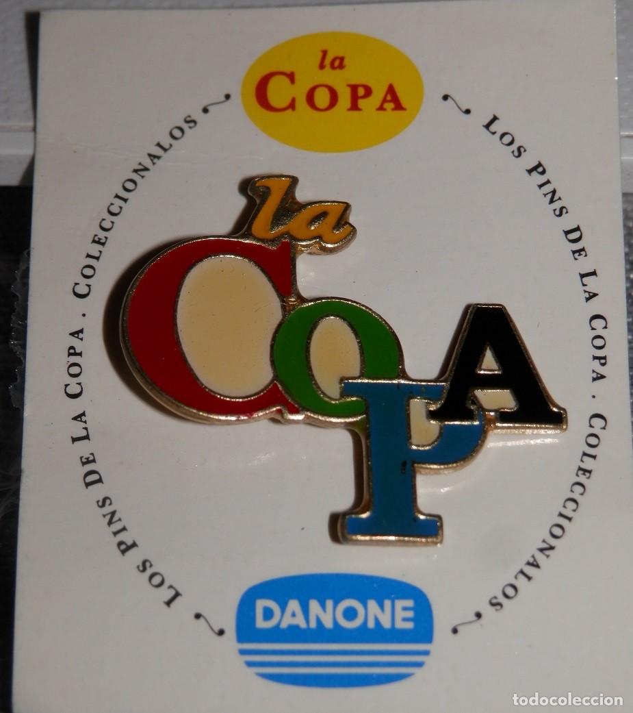 Pins de colecci&oacute;n: PIN LA COPA DE LA DANONE