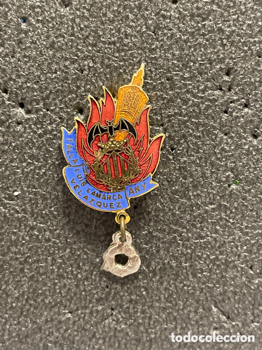Pins de colecci&oacute;n: Insignia Falla 67 LUIS LAMARCA-VEL&Aacute;ZQUEZ