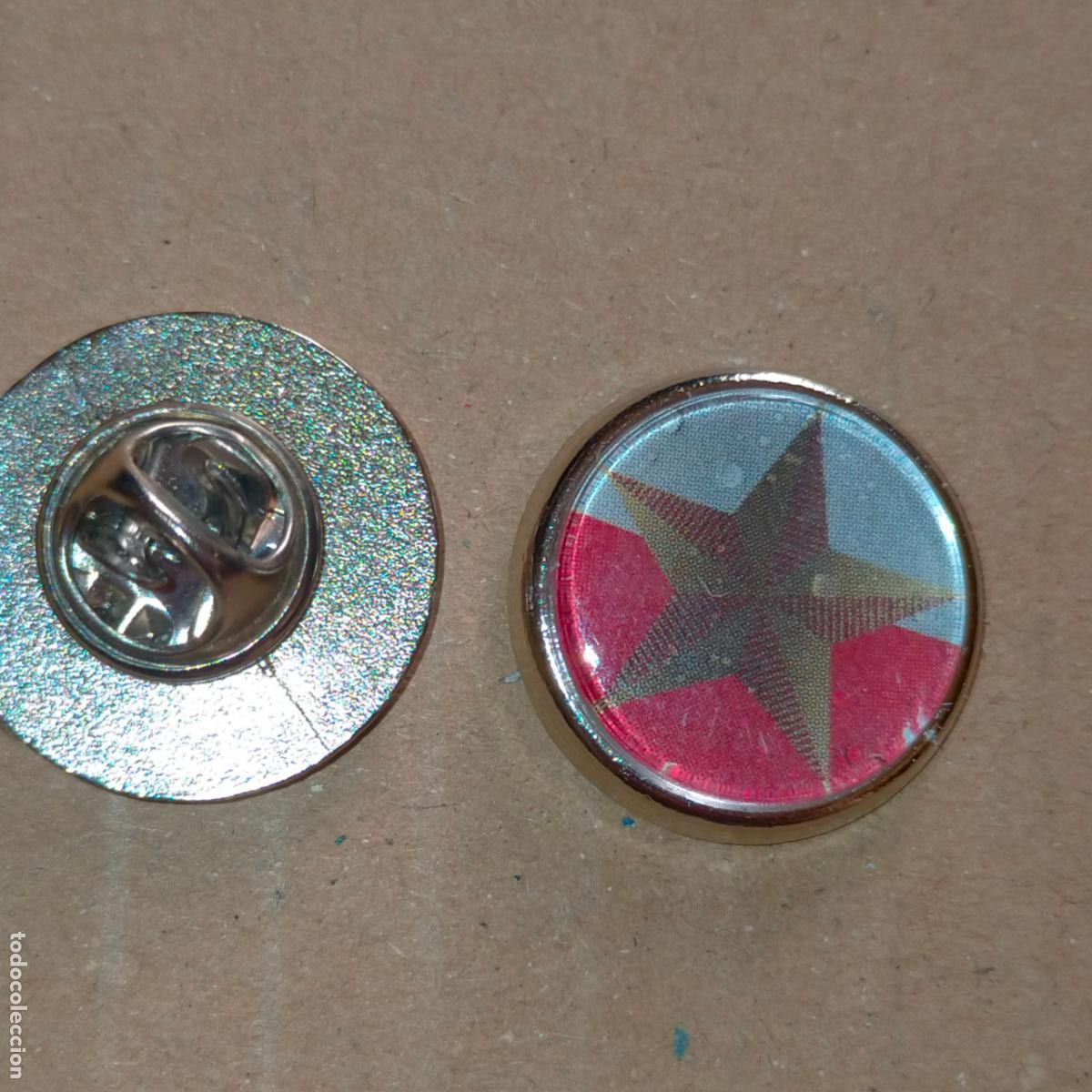 Sammlung von Pins: PIN REDONDO METAL - publicitario CERVEZA ESTRELLA DEL SUR
