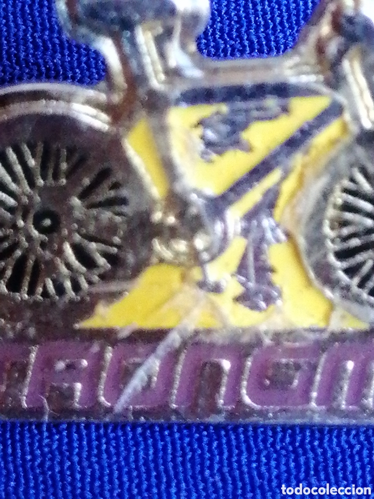 Pins de colecci&oacute;n: STRAONGMAN BICICLETA PIN - Foto 2