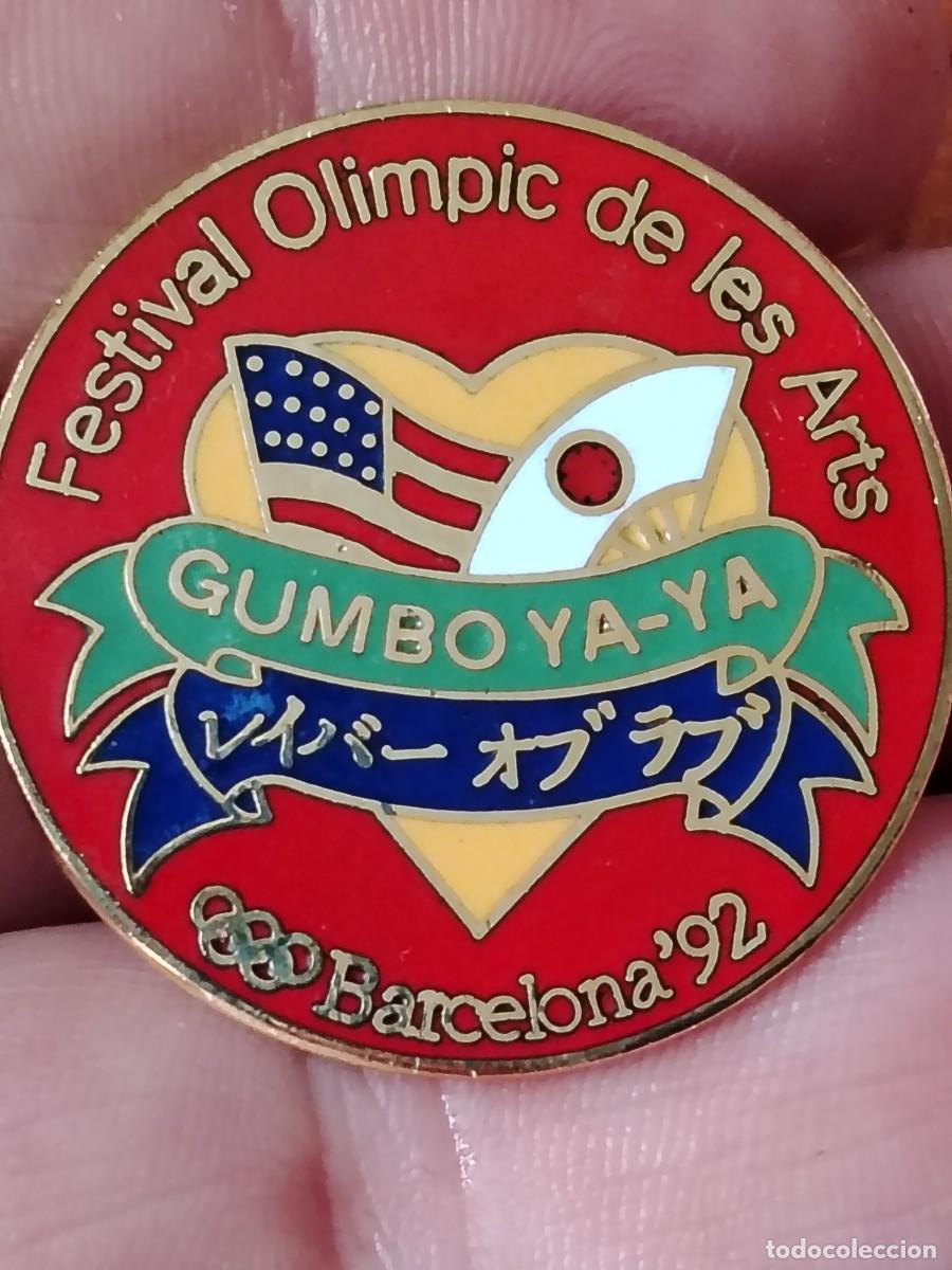 Pins de colecci&oacute;n: Pin festival ol&iacute;mpic de les Arts Barcelona 92