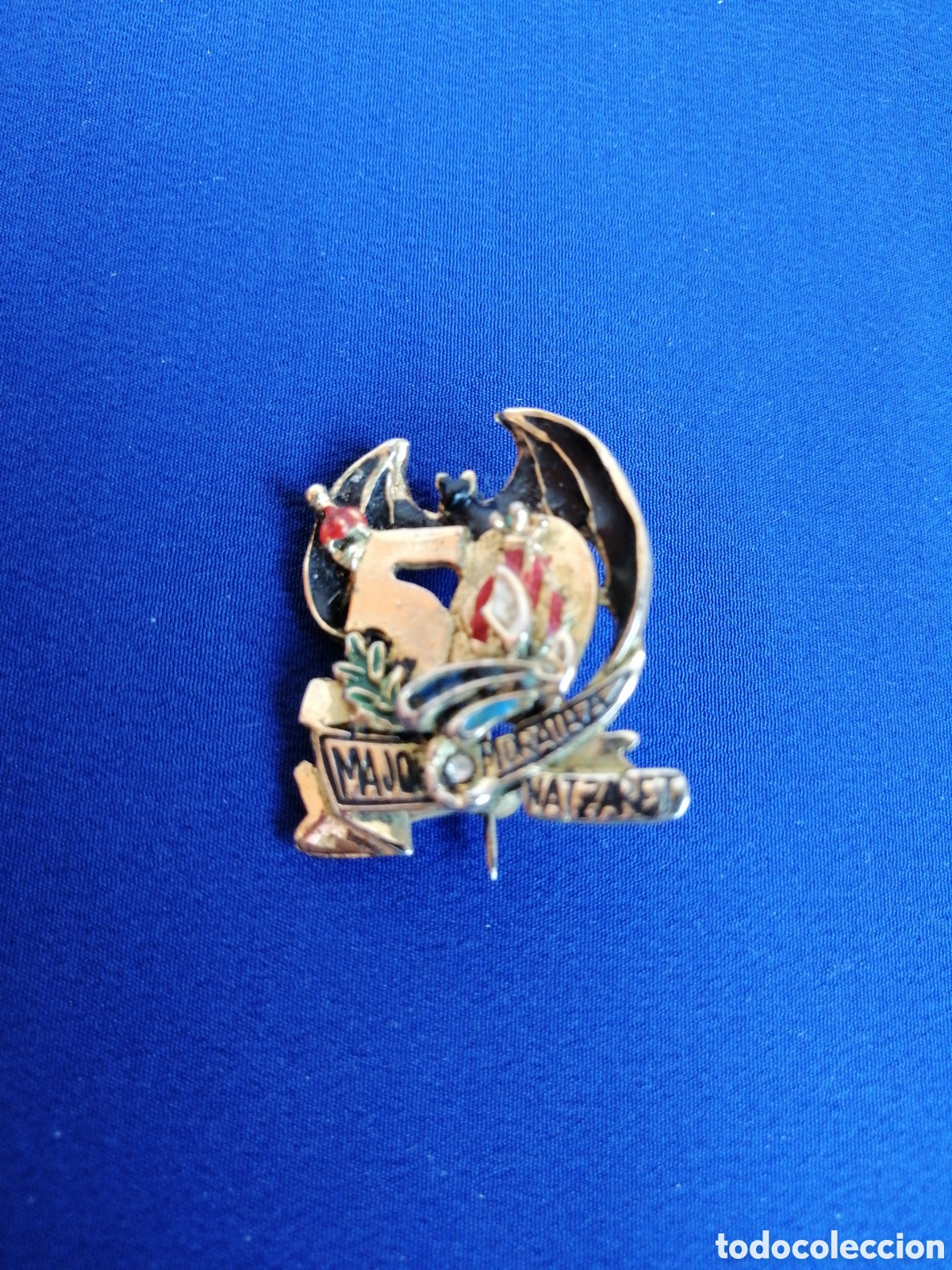 Pins de colecci&oacute;n: FALLA MAYOR MORAIRA NAZARET N&Uacute;MERO DE COMISION 169 - 50 ANIVERSARIO INSIGNIA DE ALFILER