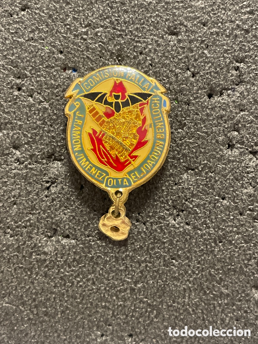 Pins de colecci&oacute;n: Insignia Falla 259 OLTA-JUAN RAMON JIMENEZ