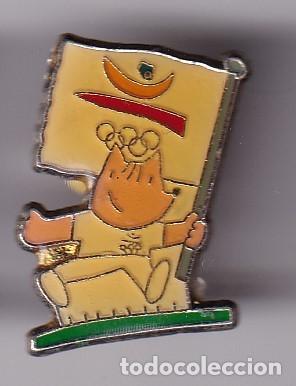 Pins de colecci&oacute;n: BANDERA OLIMPICA - PIN DE COBI DE LAS OLIMPIADAS DE BARCELONA 92 (OLYMPIC GAMES)