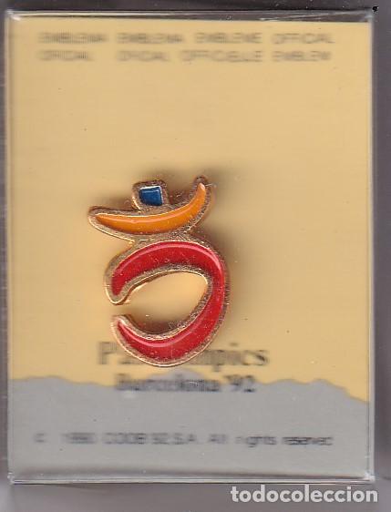 Pins de colecci&oacute;n: PIN LOGO PARALIMPICS OLIMPIADAS DE BARCELONA 92 EN SU ESTUCHE ORIGINAL (OLYMPIC GAMES)