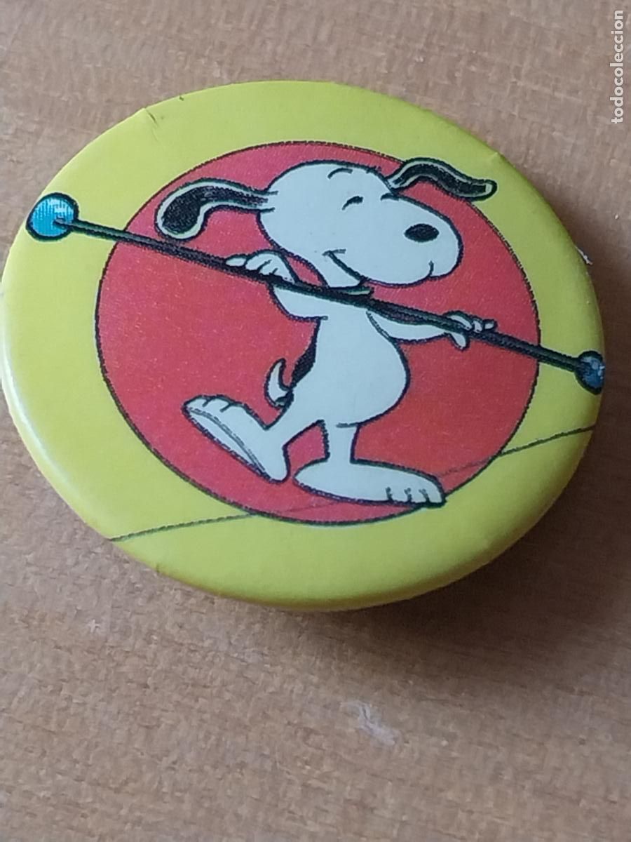 Pins de colecci&oacute;n: SNOOPY EQUILIBRISTA ALAMBRE CHAPA ALFILER PIN A&Ntilde;OS 80 2,5CM
