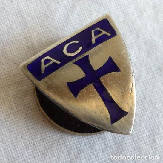 Pins de colecci&oacute;n: Insignia de solapa en plata A.C.A. Acci&oacute;n cat&oacute;lica