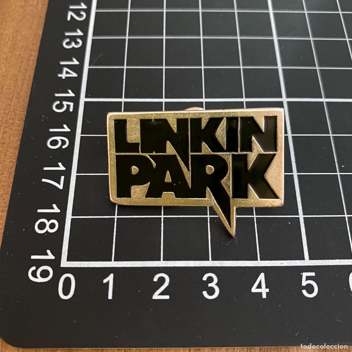 Pin's de collection: PIN TAMA&Ntilde;O GRANDE METALICO Y ESMALTADO NUEVO Y SIN USO LINKIN PARK