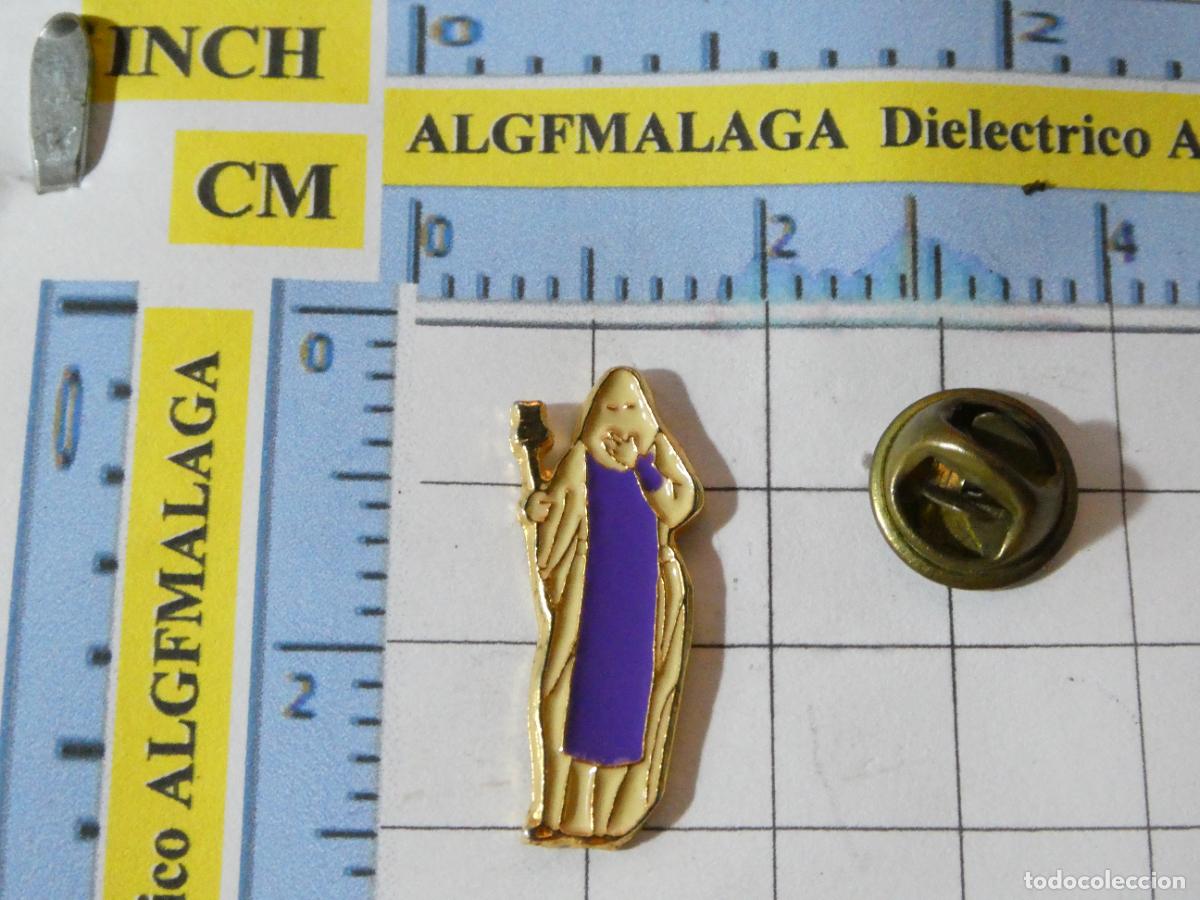 Pins e Spille di collezione: PIN RELIGIOSO SEMANA SANTA. CAPUCHINO PENITENTE NAZARENO. COFRAD&Iacute;A HERMANDAD A DETERMINAR