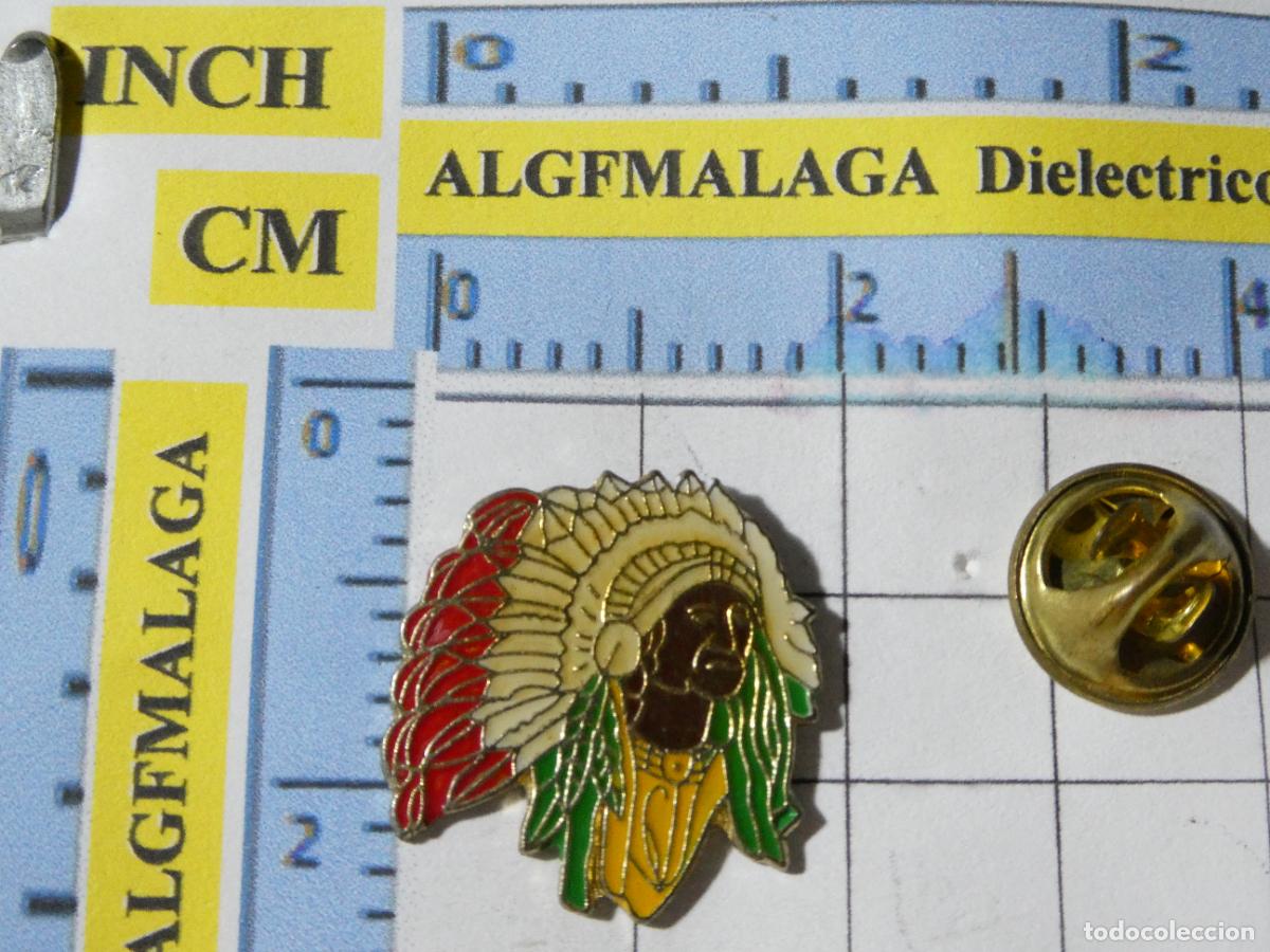 Pins e Spille di collezione: PIN. INDIO AMERICANO CABELLERA INDIA