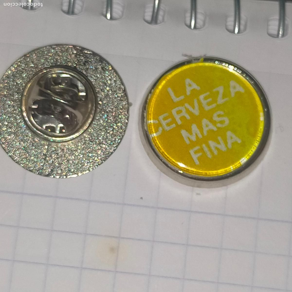 Sammlung von Pins: PIN REDONDO METAL - publicidad BEBIDA CERVEZA