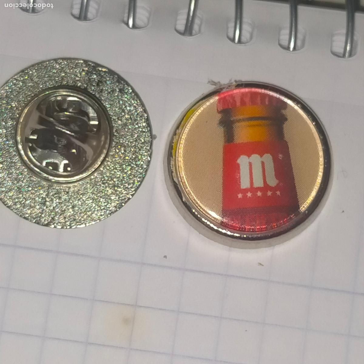 Pins e Spille di collezione: PIN REDONDO METAL - publicidad BEBIDA CERVEZA