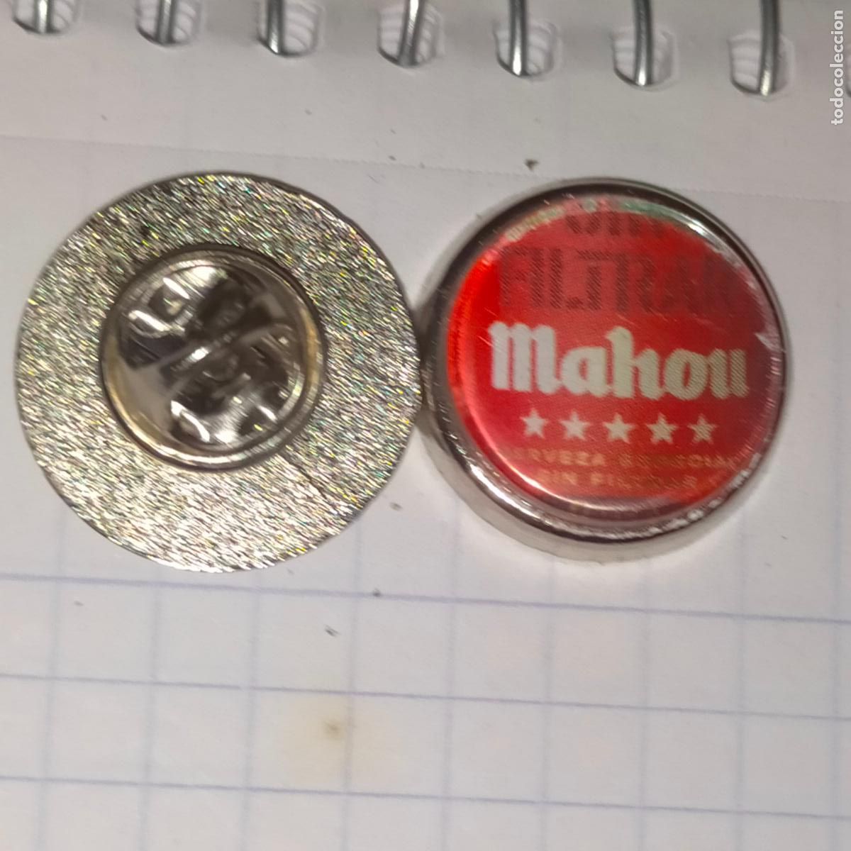 Sammlung von Pins: PIN REDONDO METAL - publicidad BEBIDA CERVEZA MAHOU