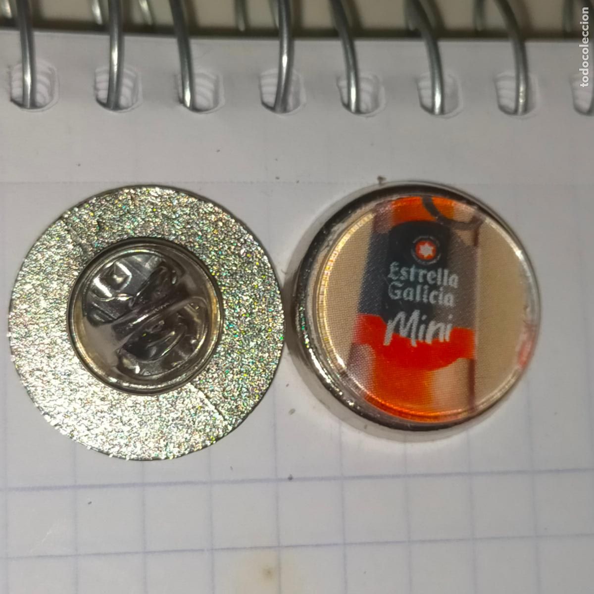 Pins de colecci&oacute;n: PIN REDONDO METAL - publicidad BEBIDA ESTRELLA GALICIA