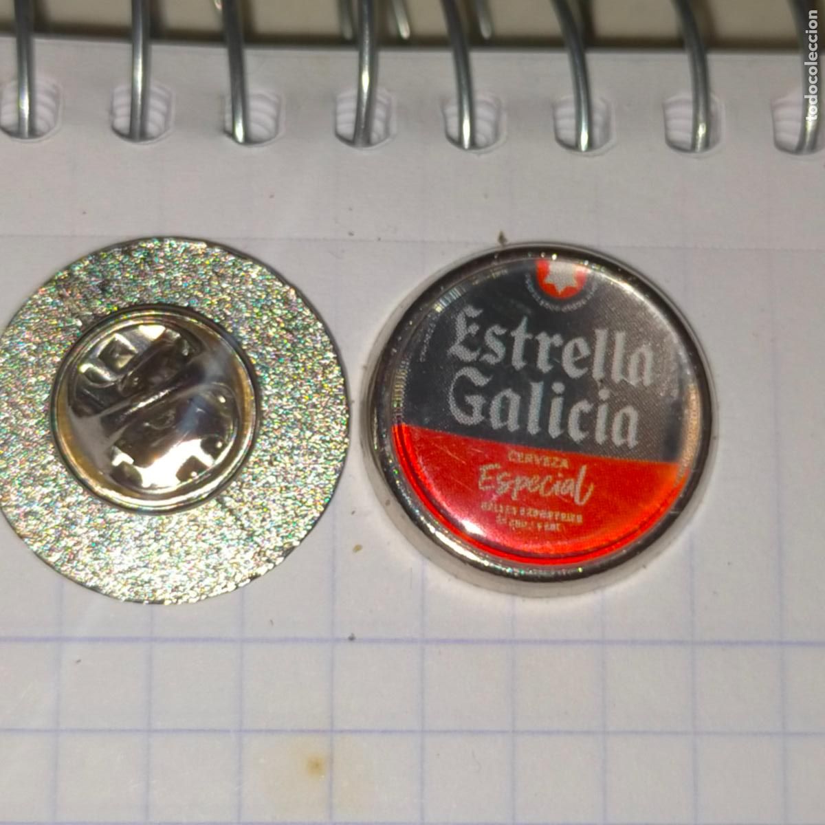 Sammlung von Pins: PIN REDONDO METAL - publicidad BEBIDA ESTRELLA GALICIA