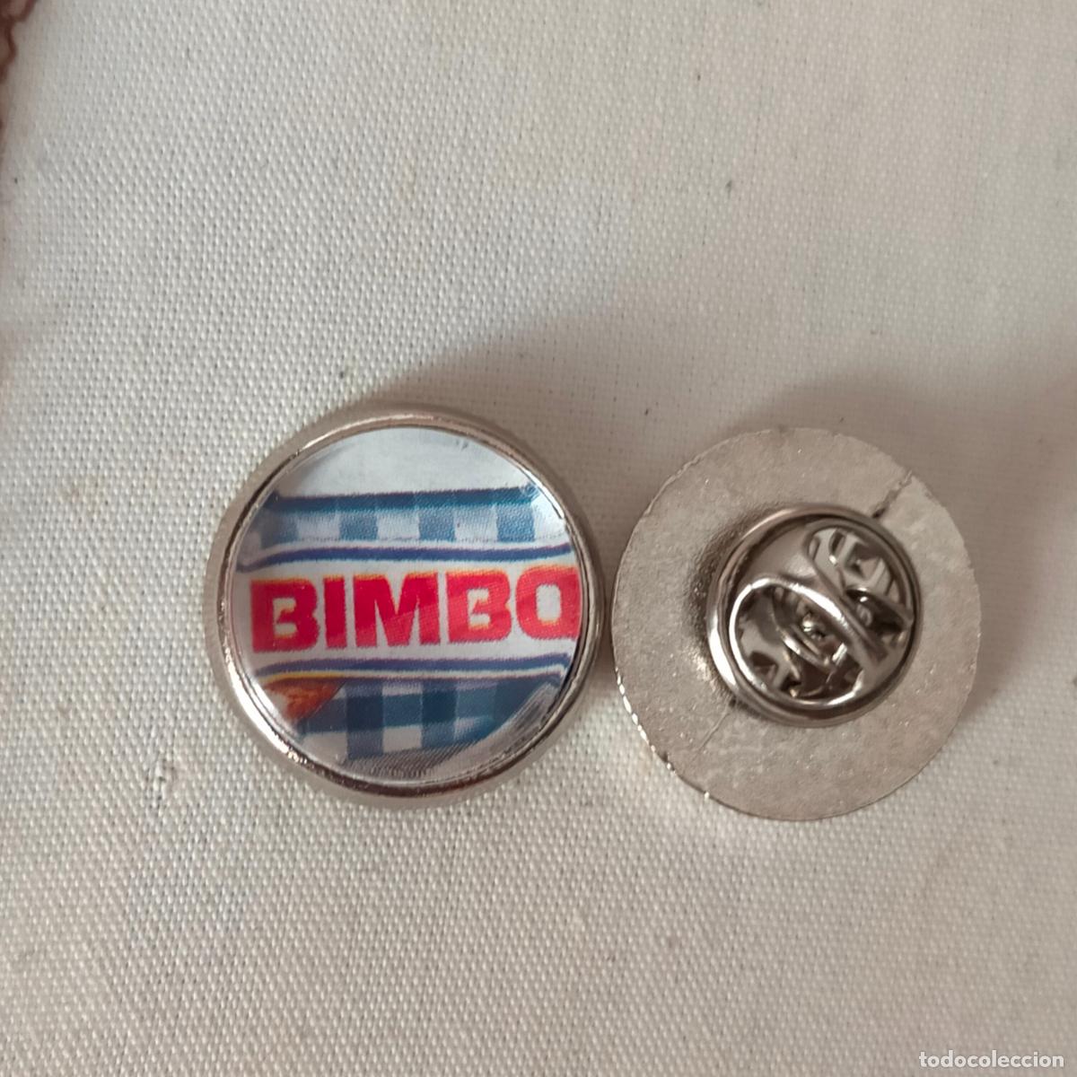 Sammlung von Pins: PIN REDONDO METAL - publicitario DULCES Y PAN DE MOLDE MARCA BIMBO