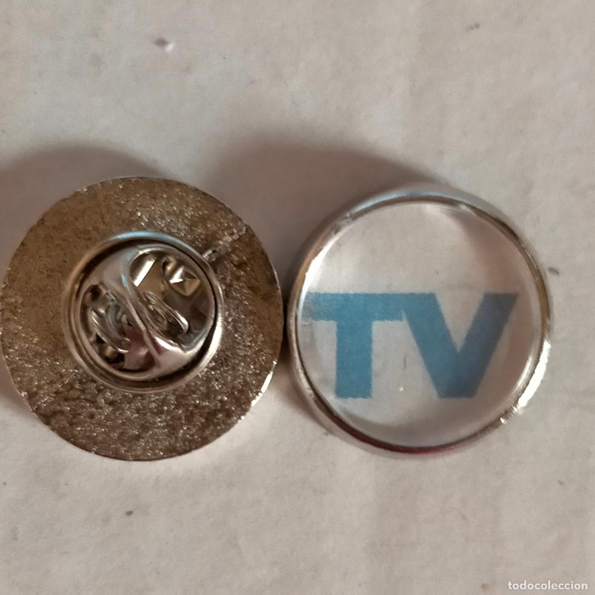 Pins e Spille di collezione: PIN REDONDO METAL - publicitario TELEVISION TV