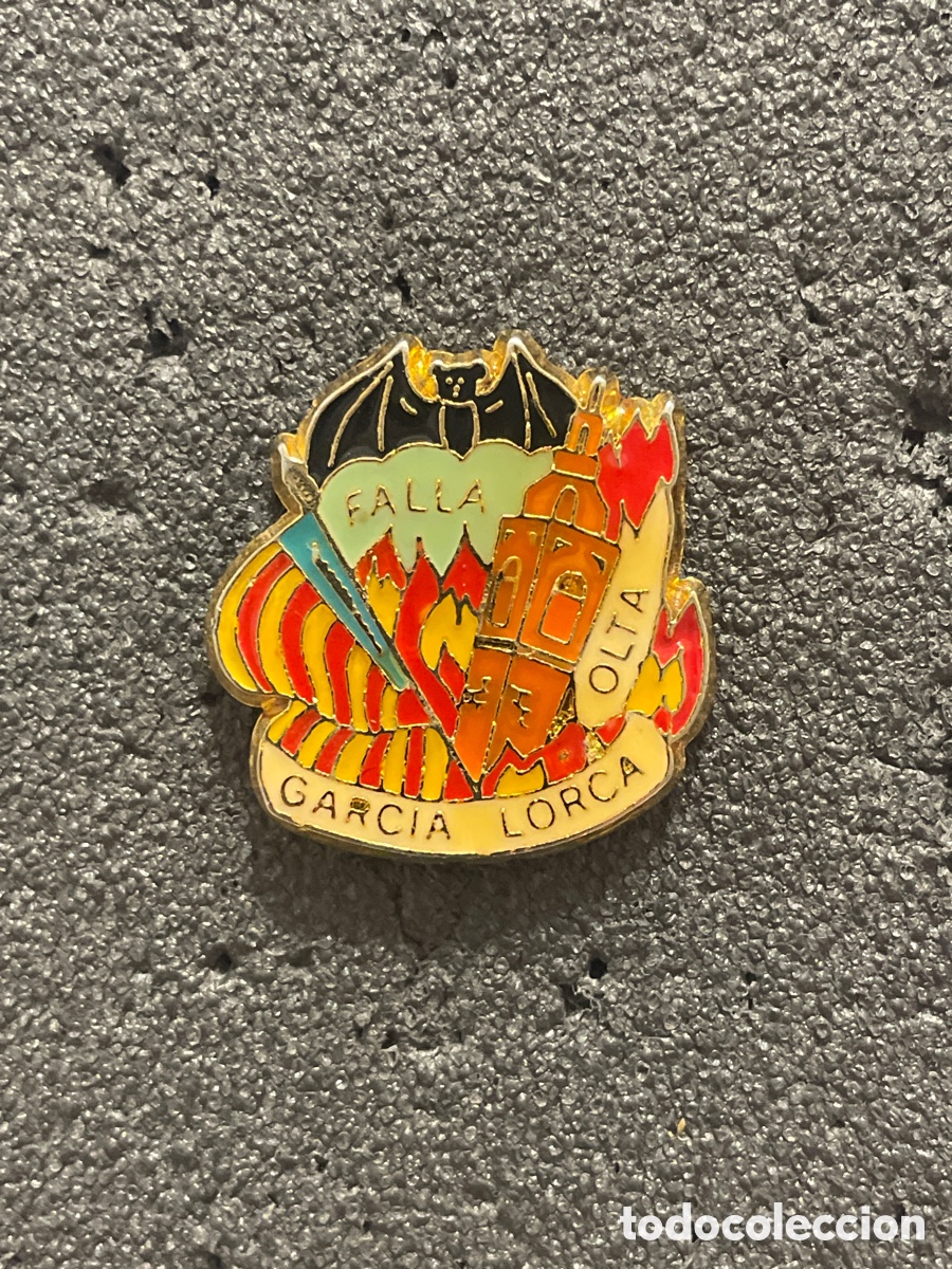 Pins de colecci&oacute;n: Insignia Falla 324 AV. POETA FEDERICO GARC&Iacute;A LORCA- OLTA